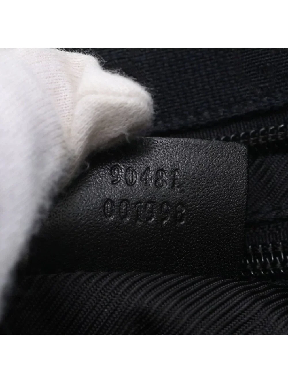 Gucci GG Canvas Leather Tote Shoulder Business Black